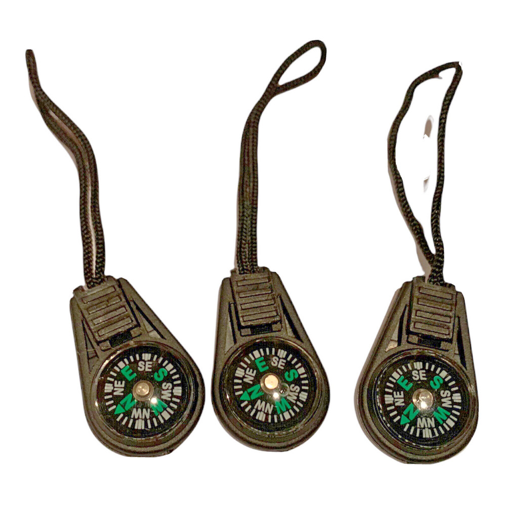 Mini Compass Survival Kit Keychain Outdoor Camping Hiking Pocket Navigator (3)