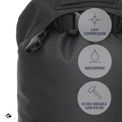 Sea to Summit eVac Heavy Duty Compression Dry Bag, Waterproof Dry 8 Liter