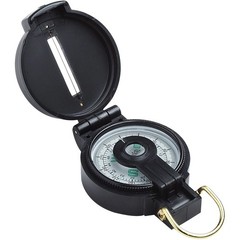Coghlan’s Lensatic Compass with Case, Liquid Filled, Camping Survival Emergency