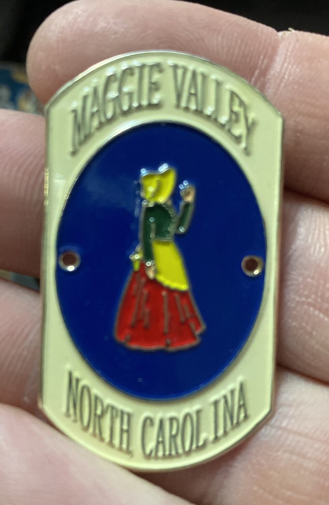 Maggie Valley north carolina Hiking Staff Stick Medallion NEW