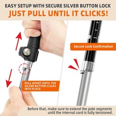 Collapsible Trekking Poles for Hiking – Lightweight Foldable Hiking Poles, 2 …
