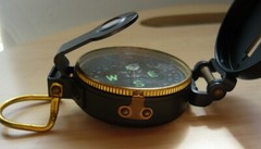 YCM Lensmatic Multi-function Military style compass,Made in Japan