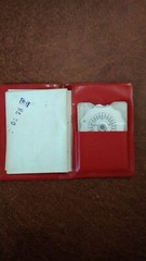 Vintage Soviet ruler – calorie meter. Original. USSR. 1978. Rarity