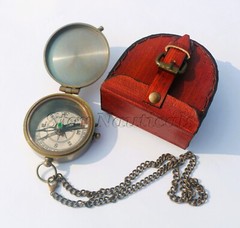 SO YOU CAN ALWAYS FIND YOUR WAY BACK TO HOME Brass Antique Compass