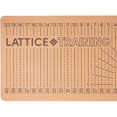 Lattice Flex Mat – Cork Yoga Mat Cork, One Size