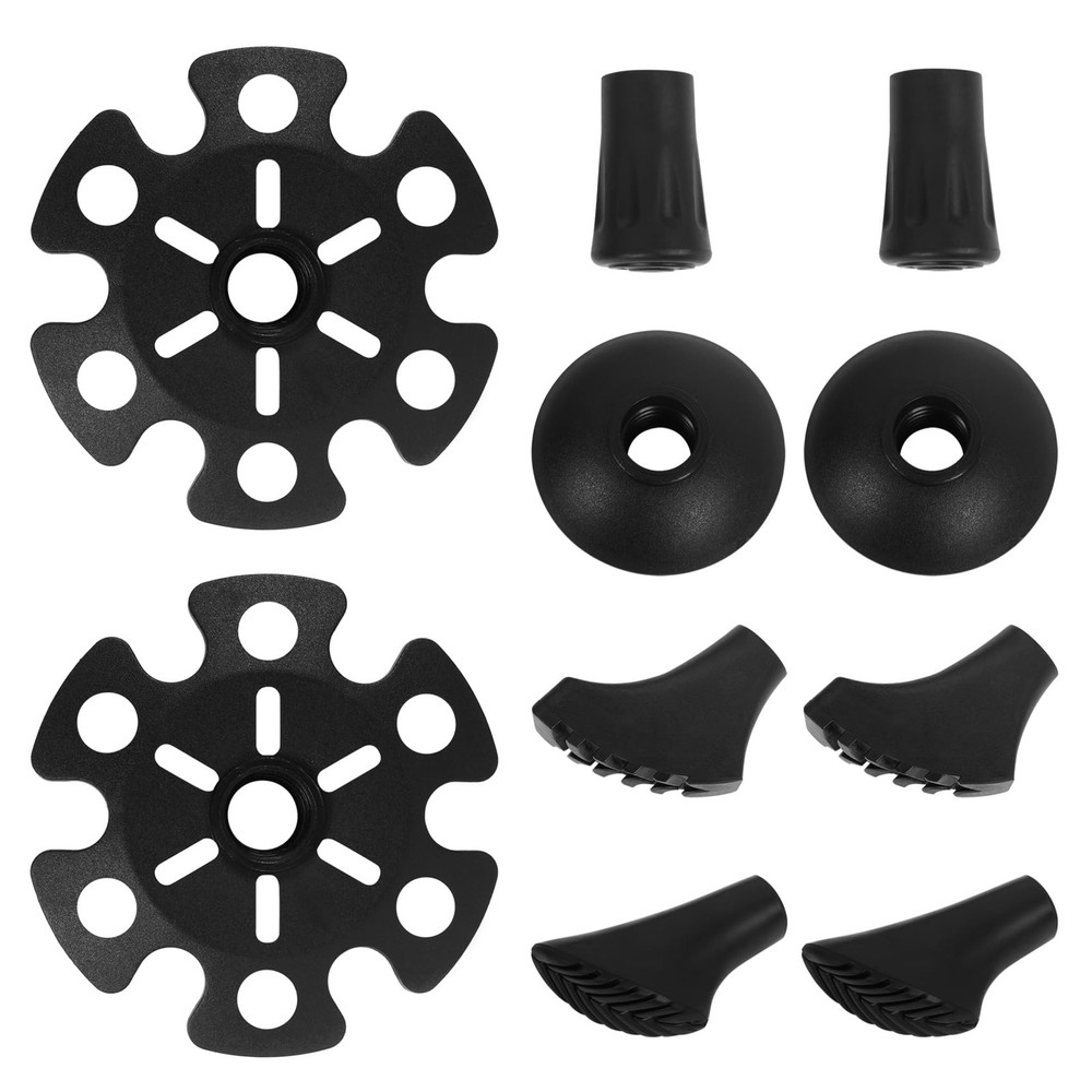 Trekking Pole Rubber Tips Protectors,Hiking Pole Tips Accessories for Most St…