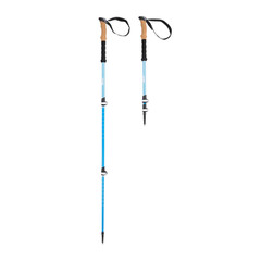 Lightweight Carbon Fiber Adjustable Quick Lock Trekking Poles with Cork Grip – 2