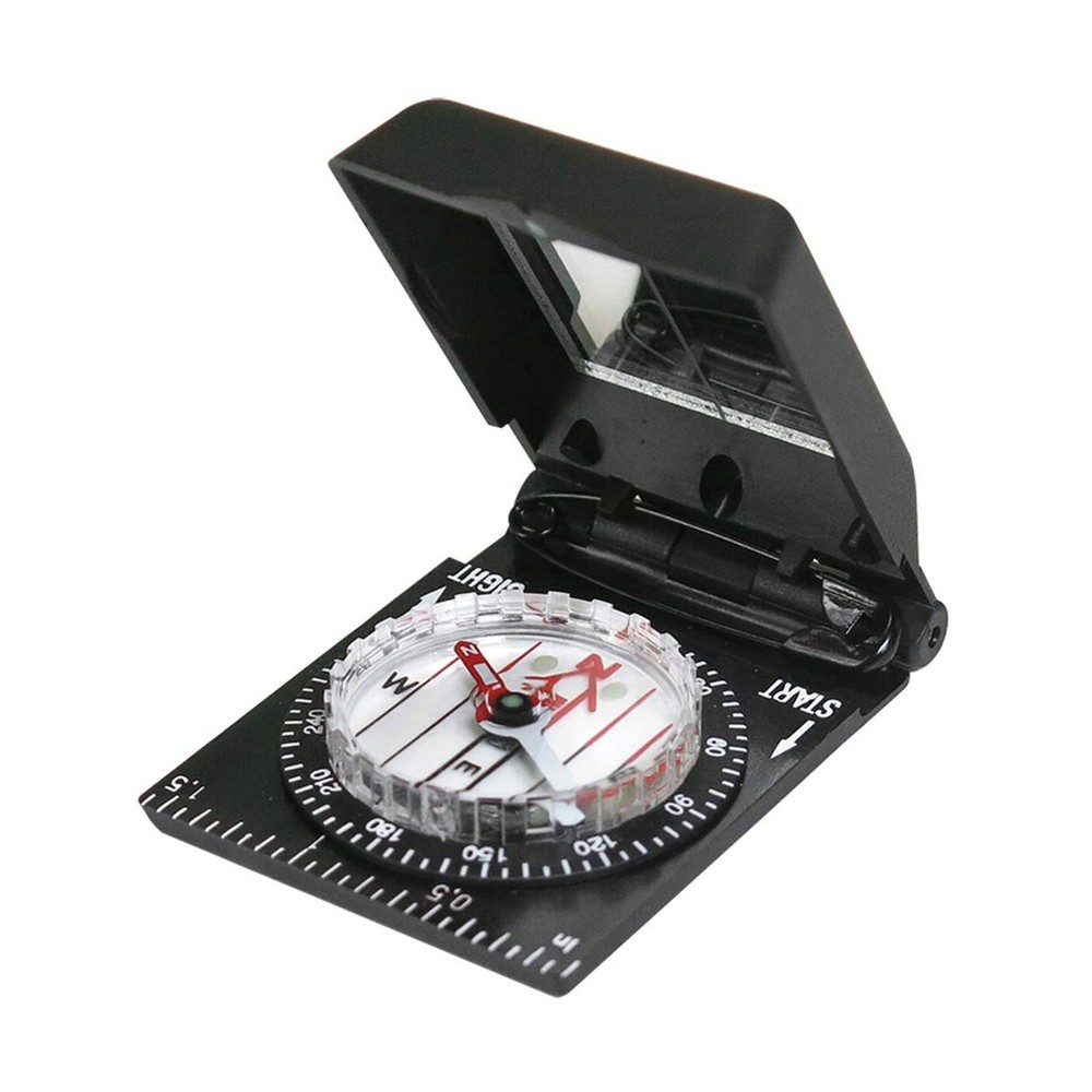 Mini Compass, Black, One Size