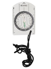 Essential Gear Multifunctional Outdoor Map Scale Ruler with For Compass
