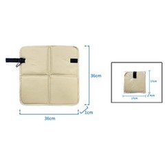 36x36x1cm Foldable Seat Cushion Oxford Cloth Mat for Camping Hiking Fishing
