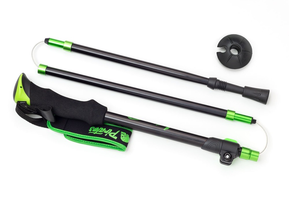 Erik Sports Side Arm 5-Piece Folding, Packable & Telescopic Travel Trekking Pole