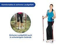 Maximex Telescopic Trekking Nordic Walking Poles Hiking Suspension Outdoor Grips
