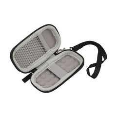 Waterproof Case for EKG Heart Rate Monitor with Cable Organizer Pocket