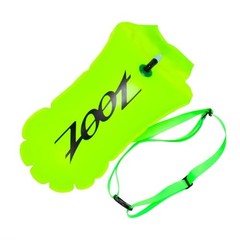 Ultra Swim Safety Buoy & Dry Bag, High-Visibility Open-Water 15L Neon Yellow