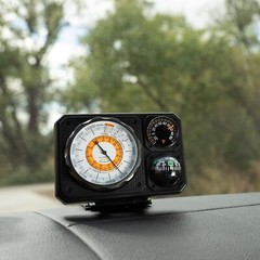 Sun Company Navigat’r 6 – Six-Function Dashboard Instrument for Car and Truck