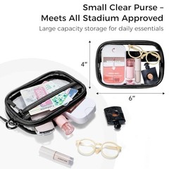 Tiostep Clip and Go Strap for Phone with Wallet Crossbody Phone Medium Black