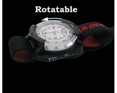 Liquid Filled Underwater Scuba Diving Navigation Orienteering Wrist Compass Pro