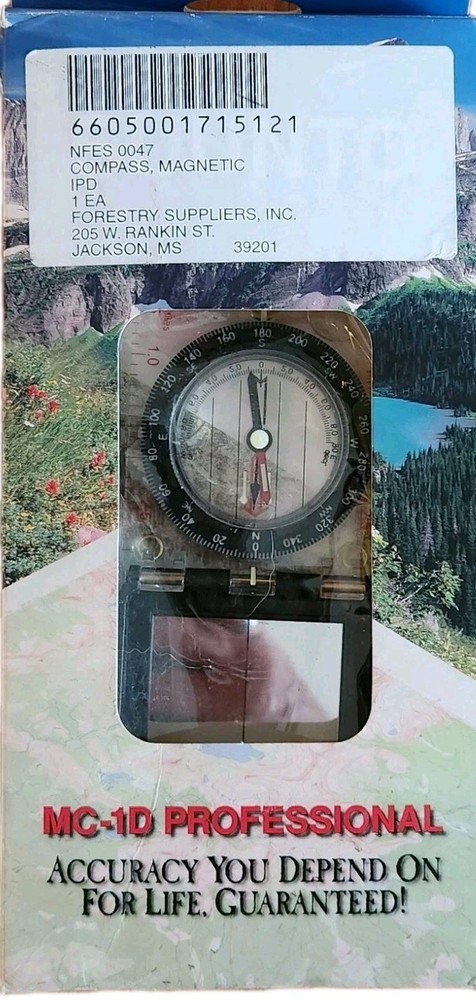 Vtg Rare Suunto MC-1D Professional Mirror Compass Accuracy New Ships Quickly