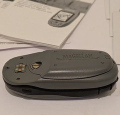 Magellan eXplorist 500LE Handheld GPS Rechargeable Geocaching Hiking Boating
