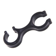 20pcs Trekking Pole Fastener 8-Shaped Lightweight Clip for 18mm Diameter Poles