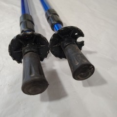 Northpak Outdoor Adjustable Trekking Poles Cork Grip Basket Rubber Carbide Tip