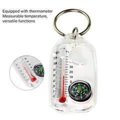 Pocket Compasses Keyring Compasses Pendant Multifunctional Guiding Compasses