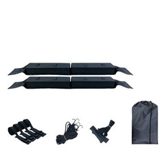 For kayak Rack Pads Soft Roof Rack Set for For car with Straps and Storage Bag