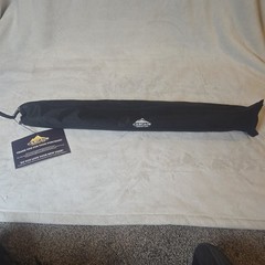 Cascade Mountain Tech Trekking Poles Black Cork Foam Grip Carry Bag 2 Pack, New