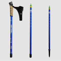 2PCS Nordic Walking Poles Trek Pole Telescopic Alpenstock 7075 Aluminum Alloy Sh