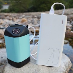 9000mAh Camping Shower with Quiet Operation and LED Display for Outdoor Use