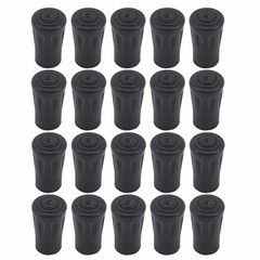 18Pcs Walking Pole Tips Trekking Pole Non Slip Hiking Pole Tips Rubber