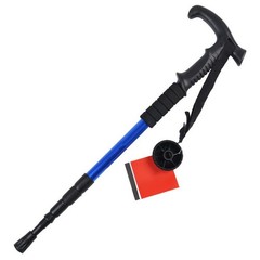 Lightweight Telescopic Crutch for Hikers Shockproof and Foldable Design
