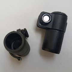 Hiking Essentials 2pcs Adjustable Trekking Pole Locks Lightweight Design