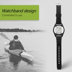 Wrist Compass Military Outdoor Climbing Camping Compass Survival Watch Band BT