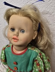 Play doll vinyl doll Schildkröt doll 38 cm collector vintage original
