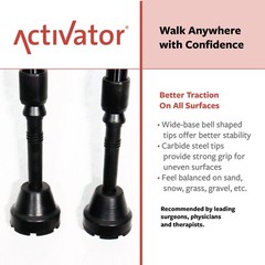 Urban Poling ACTIVATOR® MODA – 1 Pair – for Improved Balance, Greater