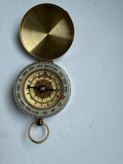 Sharp Survival Best Camping Survival Brass Compass | Military Compass Steam Punk