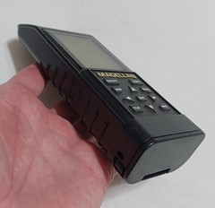 MAGELLAN GPS 4000 Handheld Satellite Navigator, Case, Powers On Needs 4AA Bats
