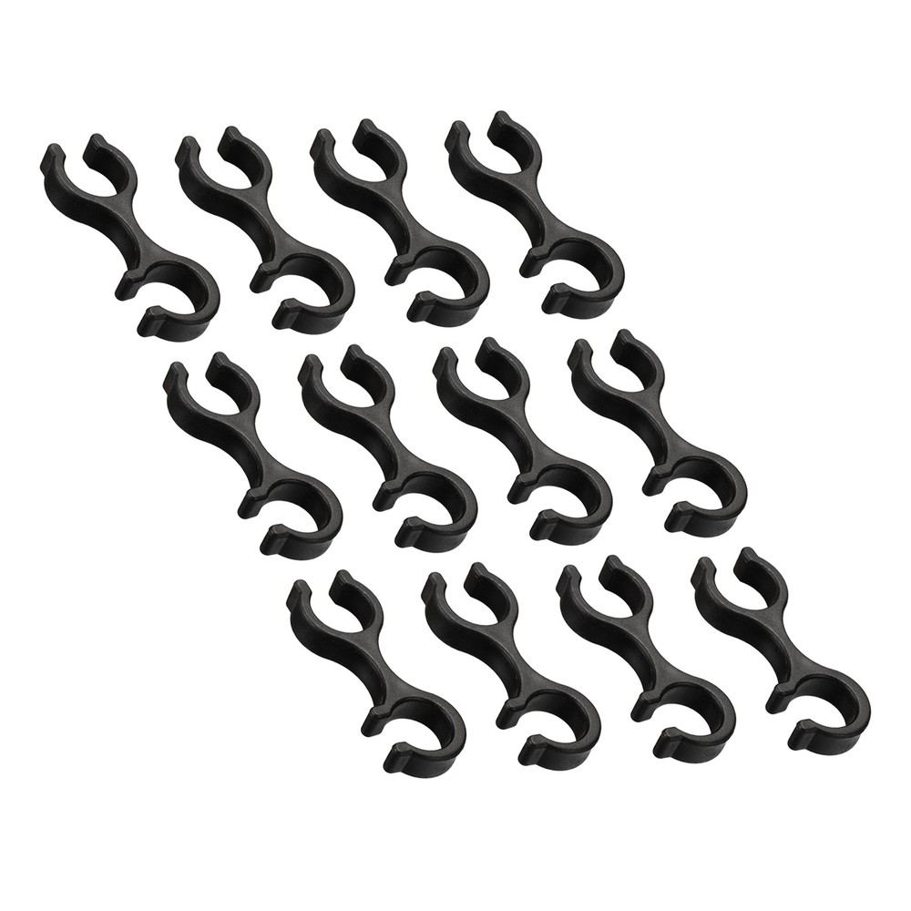 Trekking Pole Clips, 24Pcs Walking Stick Accessories Double Rod Buckle Connector