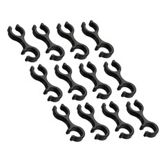 Trekking Pole Clips, 24Pcs Walking Stick Accessories Double Rod Buckle Connector