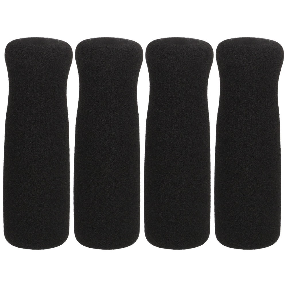 4 Pcs Large Hand Grip Canes Foam Sponge Grips for Walking Thickened