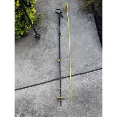 Black Diamond Adjustable Aluminum Trekking Hiking Poles Pair Trail Walking Poles