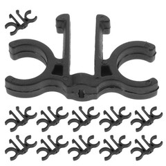 12 Pcs Trekking Pole Replacement Clips Poles Clamp Hiking Plastic Rod Holders