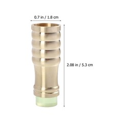 Crutch Foot Covers Walking Stick Copper Rubber Foot Pads Non Cane Accessories