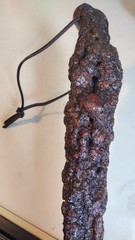 Primitive Natural Form Rustic Burl Wooden Trekking Walking Stick Cane 43.5 inch