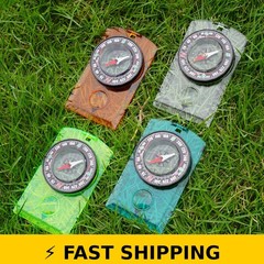 RLXMARTD Outdoor Compass 4 Pcs Multifunctional Waterproof Navigation