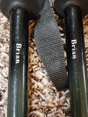 LL Bean / LEKI Collaboration Trekking Poles Set of 2 w/ Tip Covers