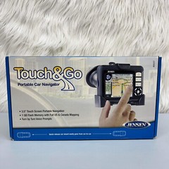 Jensen Touch & Go NVX227 3.5” LCD Touchscreen Portable Car Navigator