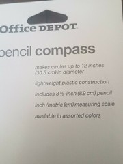 Office Depot® Brand Student Compass, 12″-Brand New-SHIPS N 24 HOURS