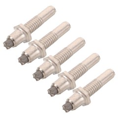 5 Pcs Tungsten Steel Hiking Pole Tips Mountaineering Poles Accessories
